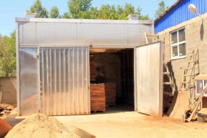Конденсационная сушильная камера для древесины
